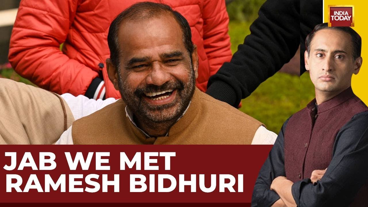 Jab We Met Ramesh Bidhuri | Man Taking On Delhi CM Atishi | Rahul Kanwal | Delhi Election 2025