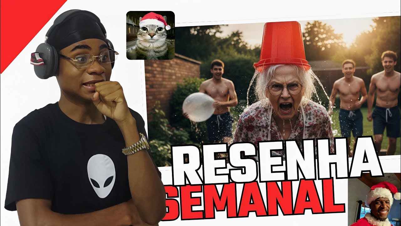 Tentei não rir 😂 | React de vídeo engraçado