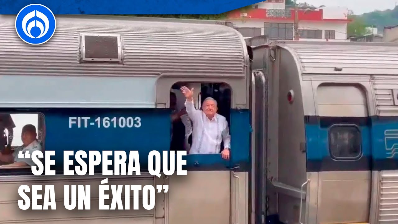 Tren del Istmo fue inaugurado por el presidente López Obrador