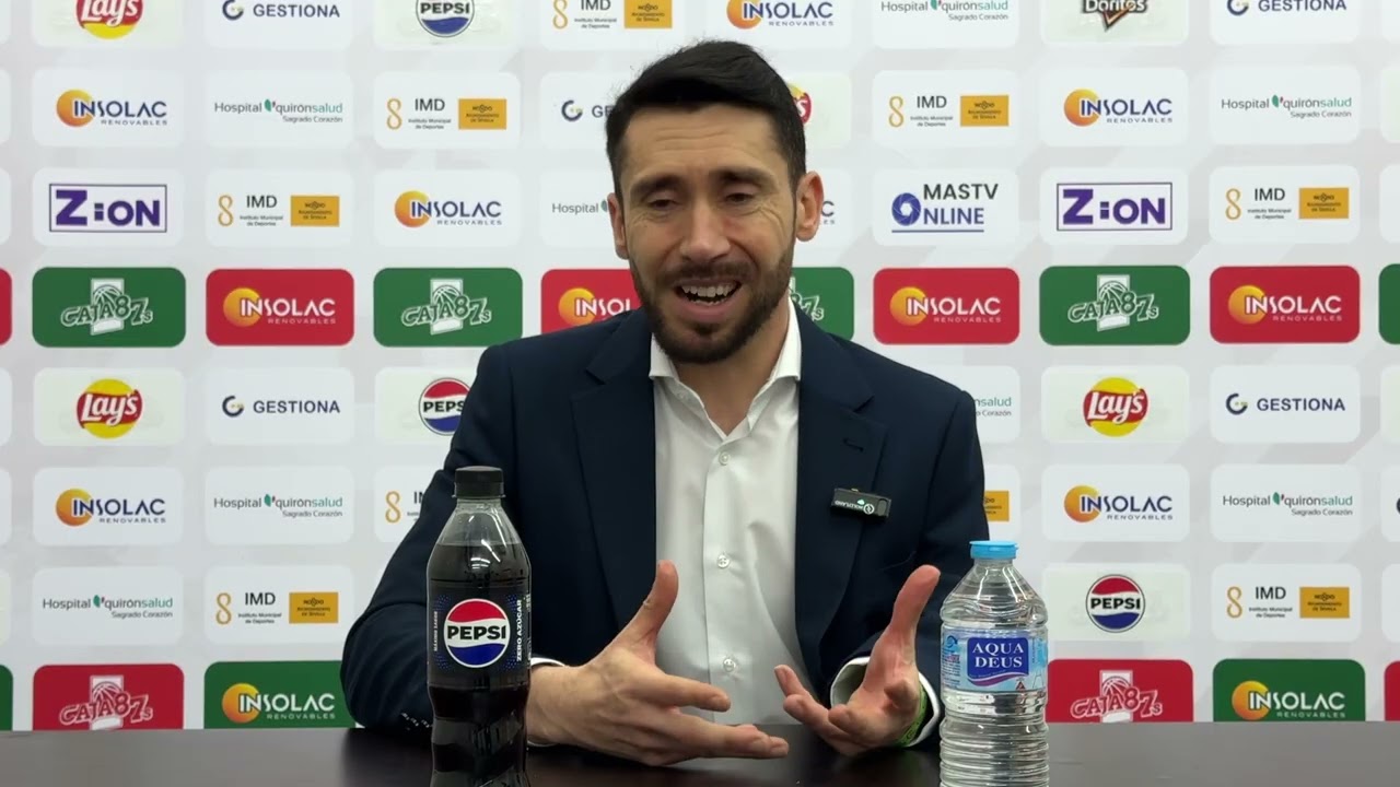 Rueda de prensa de Jacinto Carbajal posterior al partido ante Insolac Caja 87 (8/02/26)