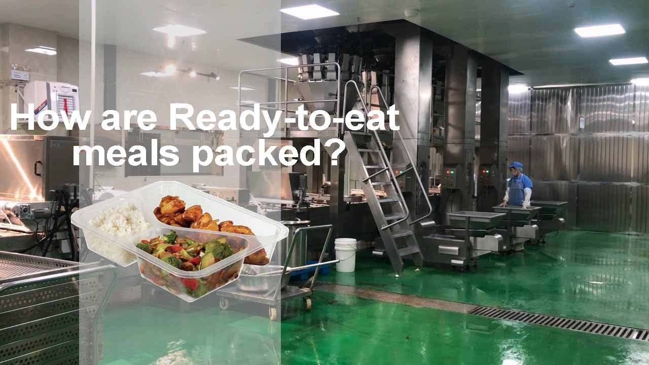 How do ready meals packaging machine work?