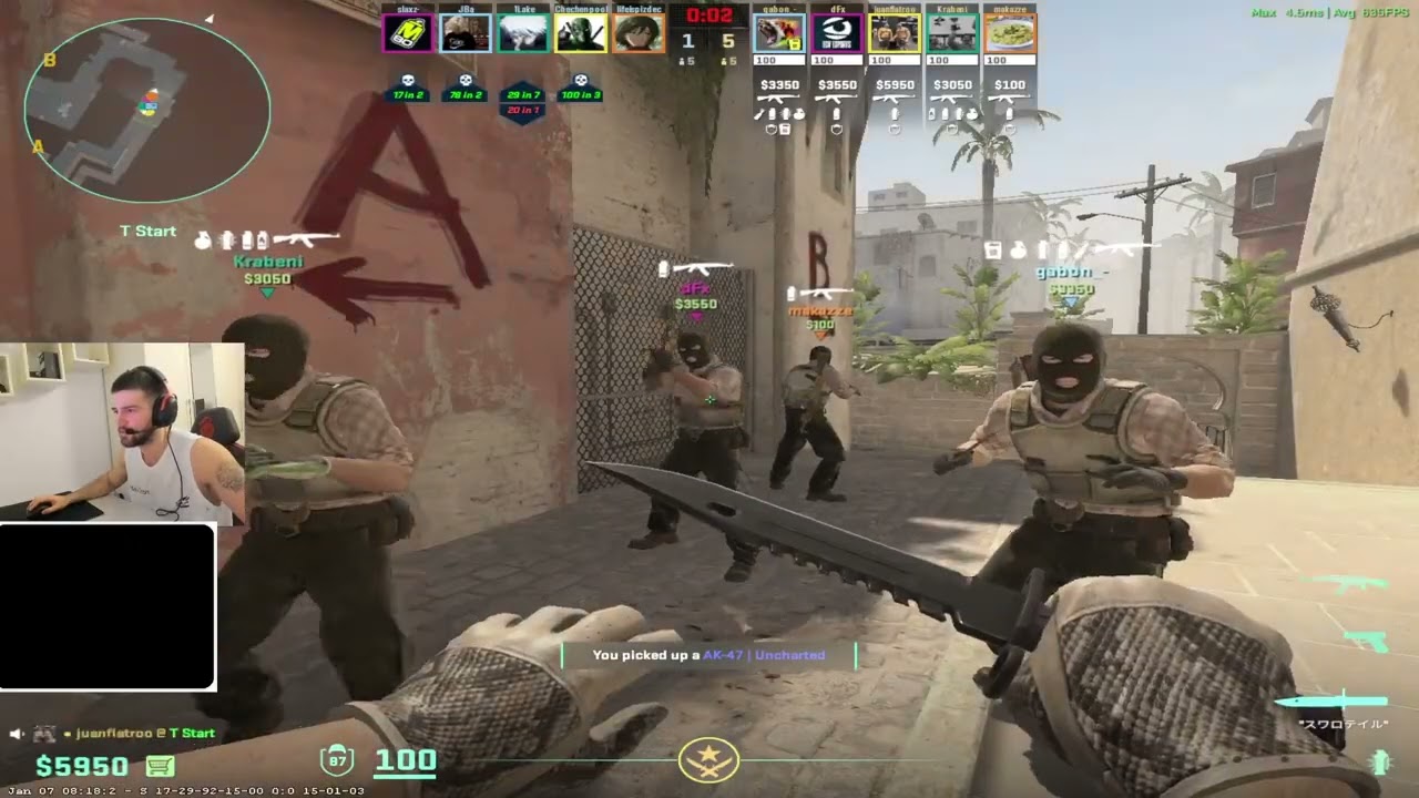 JUANFLATROO KJO NDESHJE KA SUPER ADRENALINË! KUSH E HUMBET PENDOHET! MIRAGE FACEIT! CS2