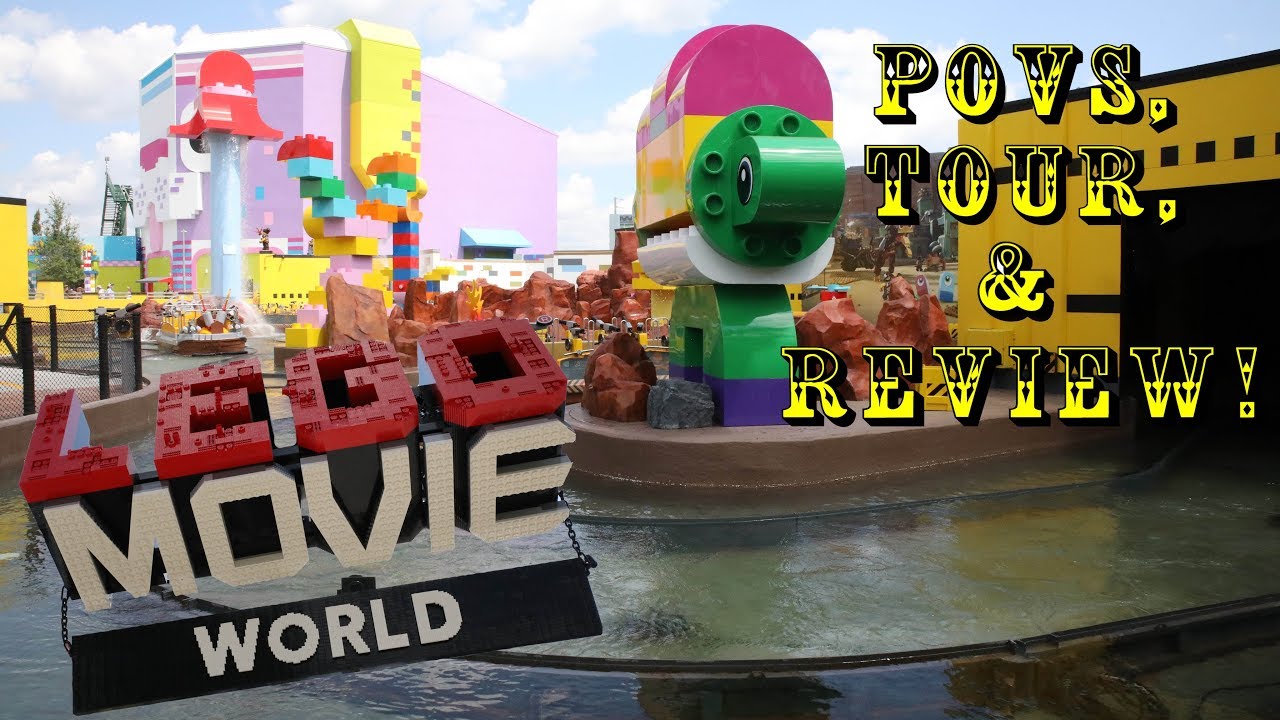 LEGO Movie World at LEGOLAND FLorida Full Area Tour, Review, Povs, & More!