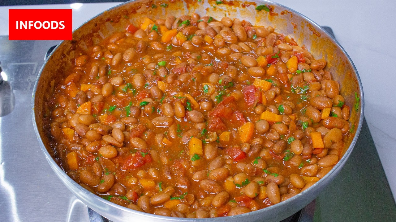 Yellow Beans Stew Recipe | How to Cook Yellow Beans | Infoods
