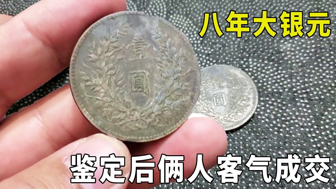 这两块银元也太少见了吧！专家一看喜欢的手发抖，鉴定后俩人客气成交【大哥谈银圆】