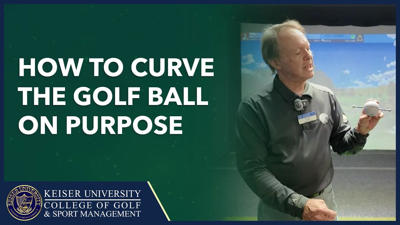 How to Curve the Golf Ball on Purpose