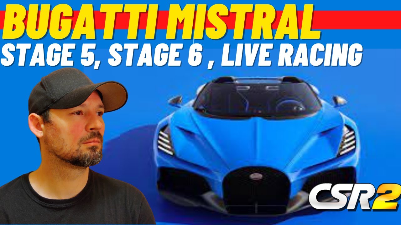 CSR2 Racing Bugatti Mistral Shift, Tune, Review, Live Racing