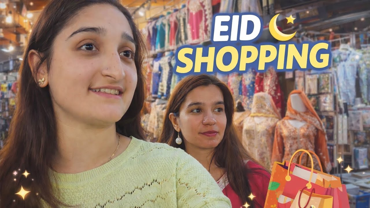 “EID SHOPPING CHAOS 😱🛍️ | Market Vlog”