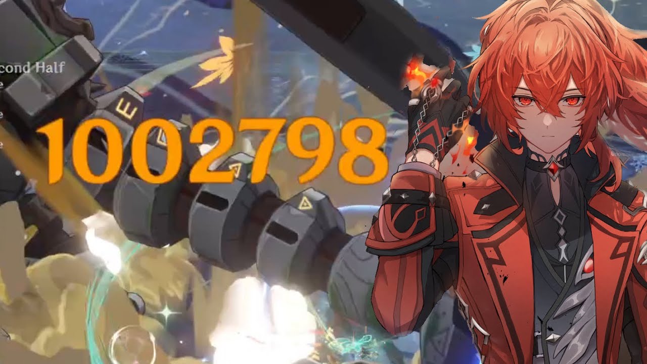 DILUC Hits 1 MILLION in Abyss 12-3-2