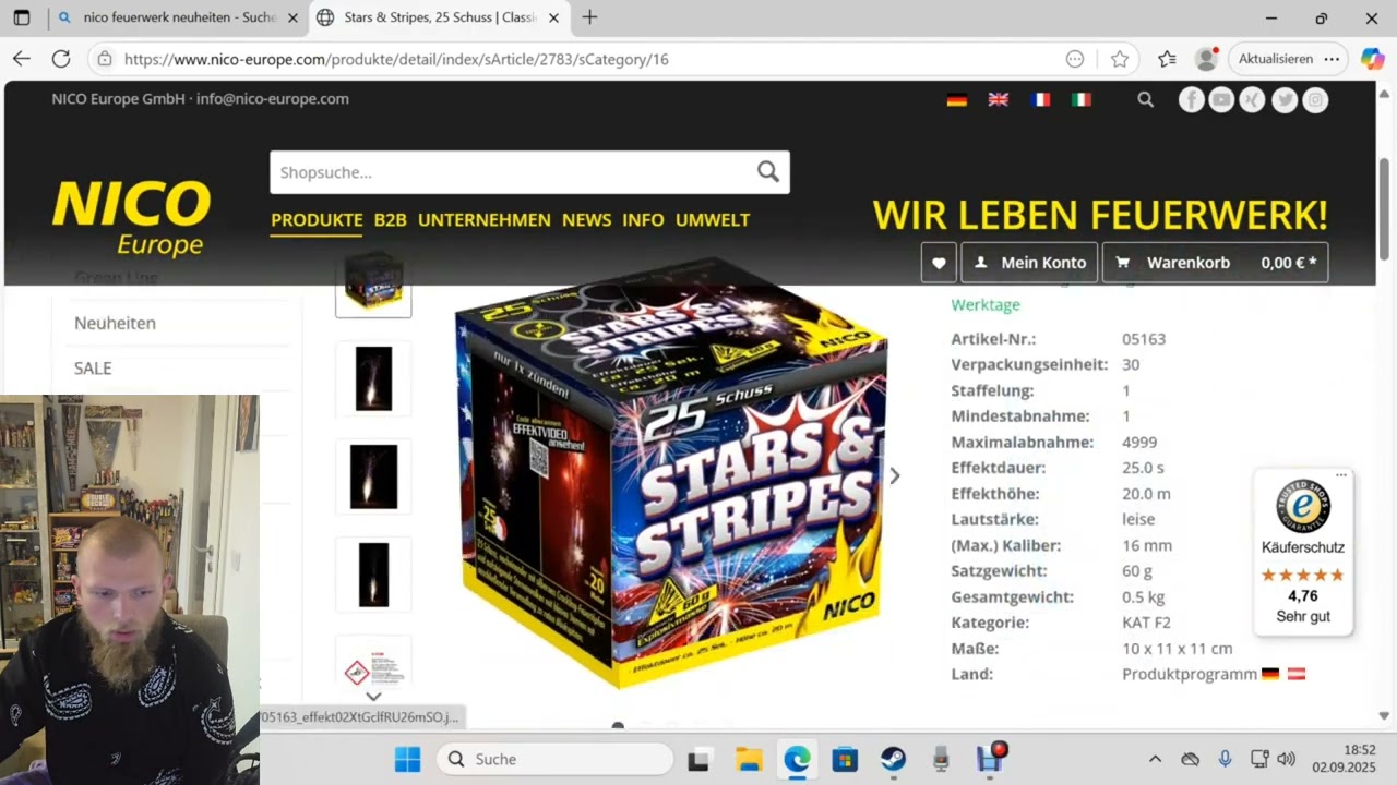 NICO FEUERWERK | Neuheiten abchecken 