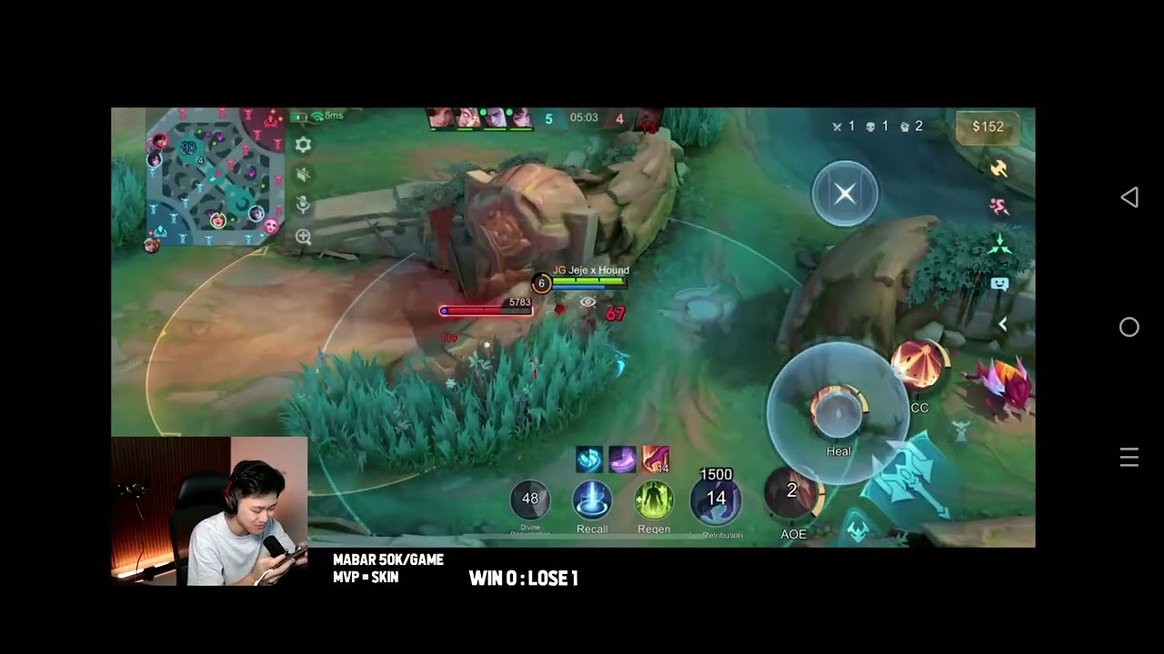POV JEJE MAIN PAKE RAFAELA JUNGLER🤣