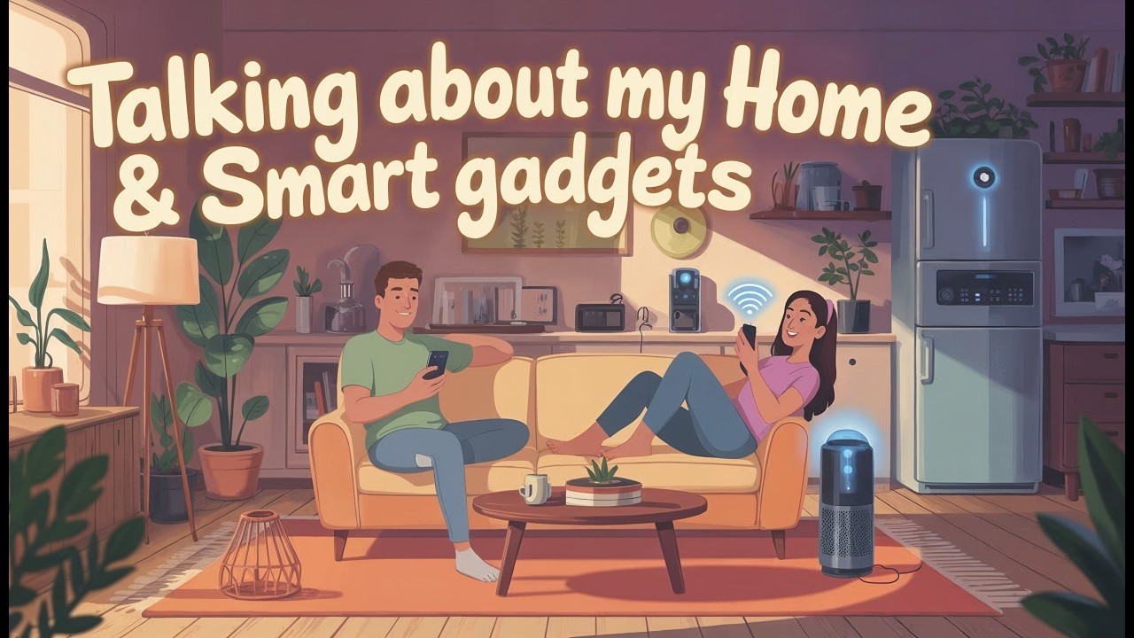 My Home & Smart Gadgets 🏡📱 | Easy English Listening (A2–B1) | Easy English | English Podcast