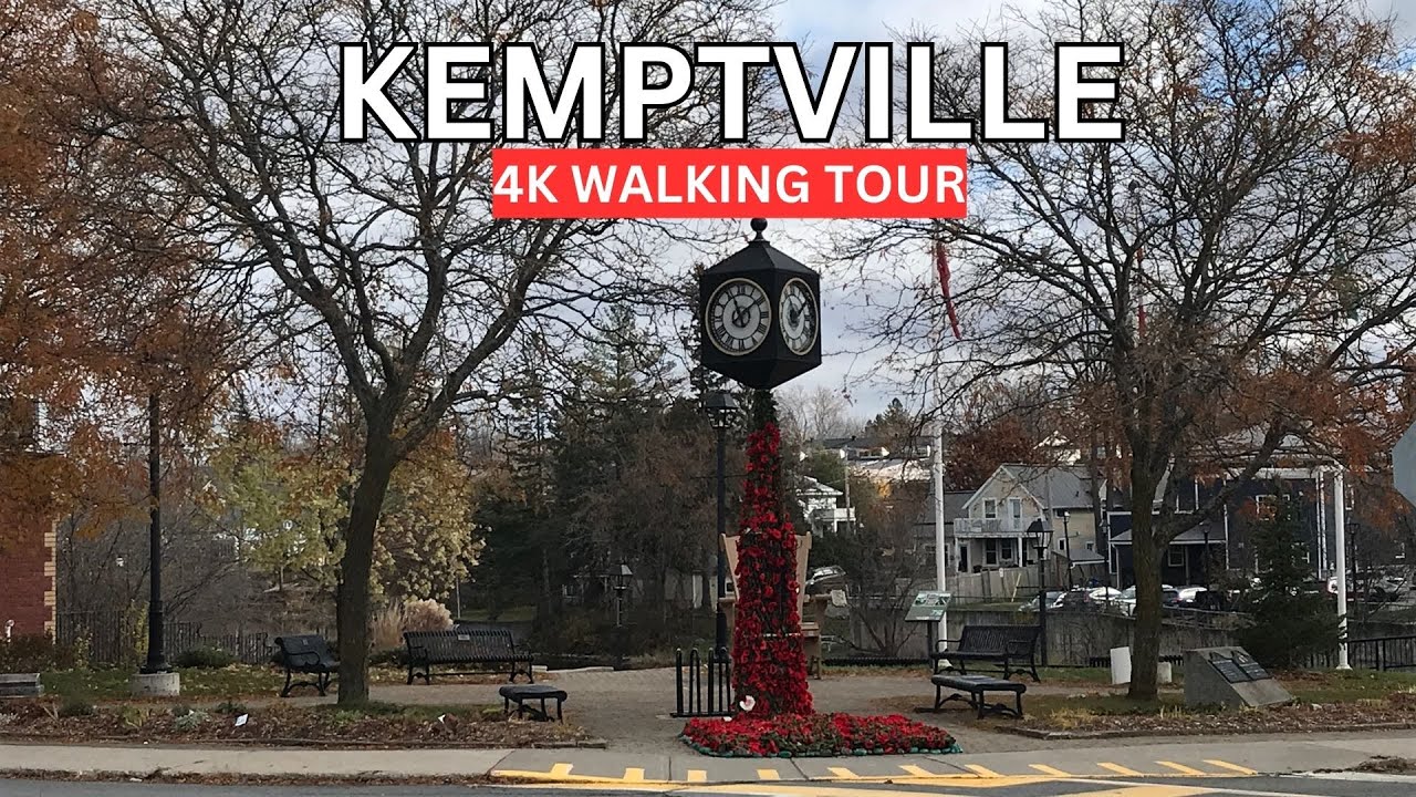 Kemptville Ontario Canada Walking Tour  | A small beautiful town near Ottawa Canada