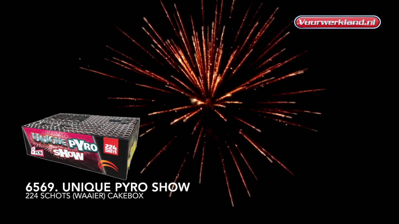 Specials 6569 Unique Pyro Show met 224 shots - Vuurwerk Demo