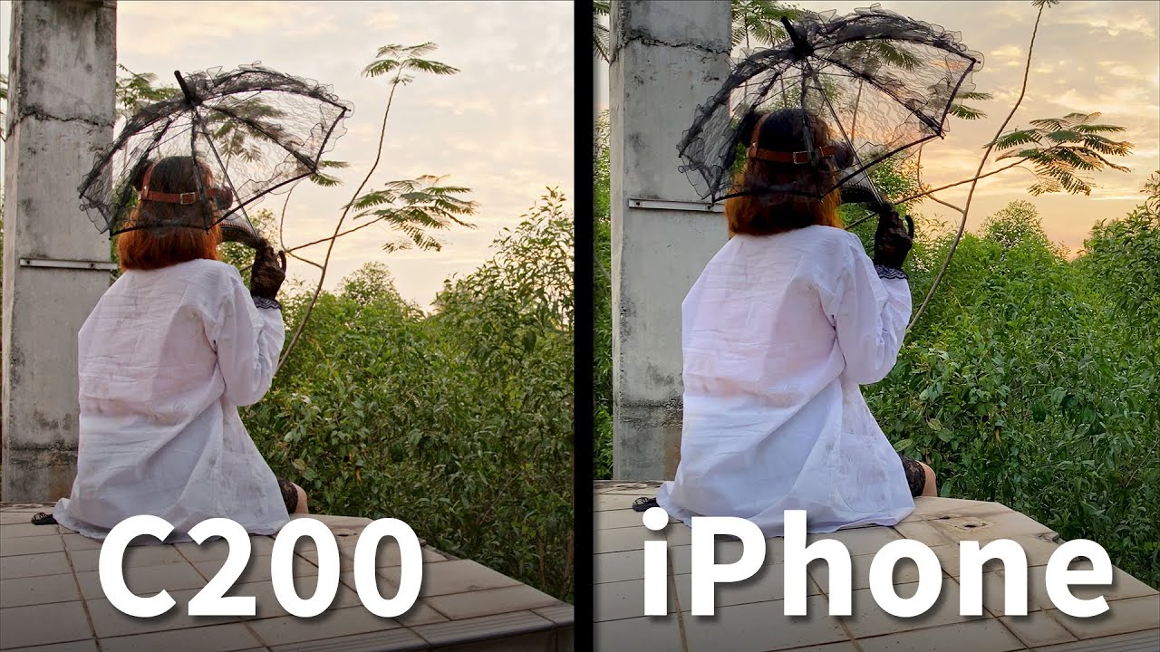 Canon C200 RAW vs iPhone 11 Pro - 4K Video Comparison