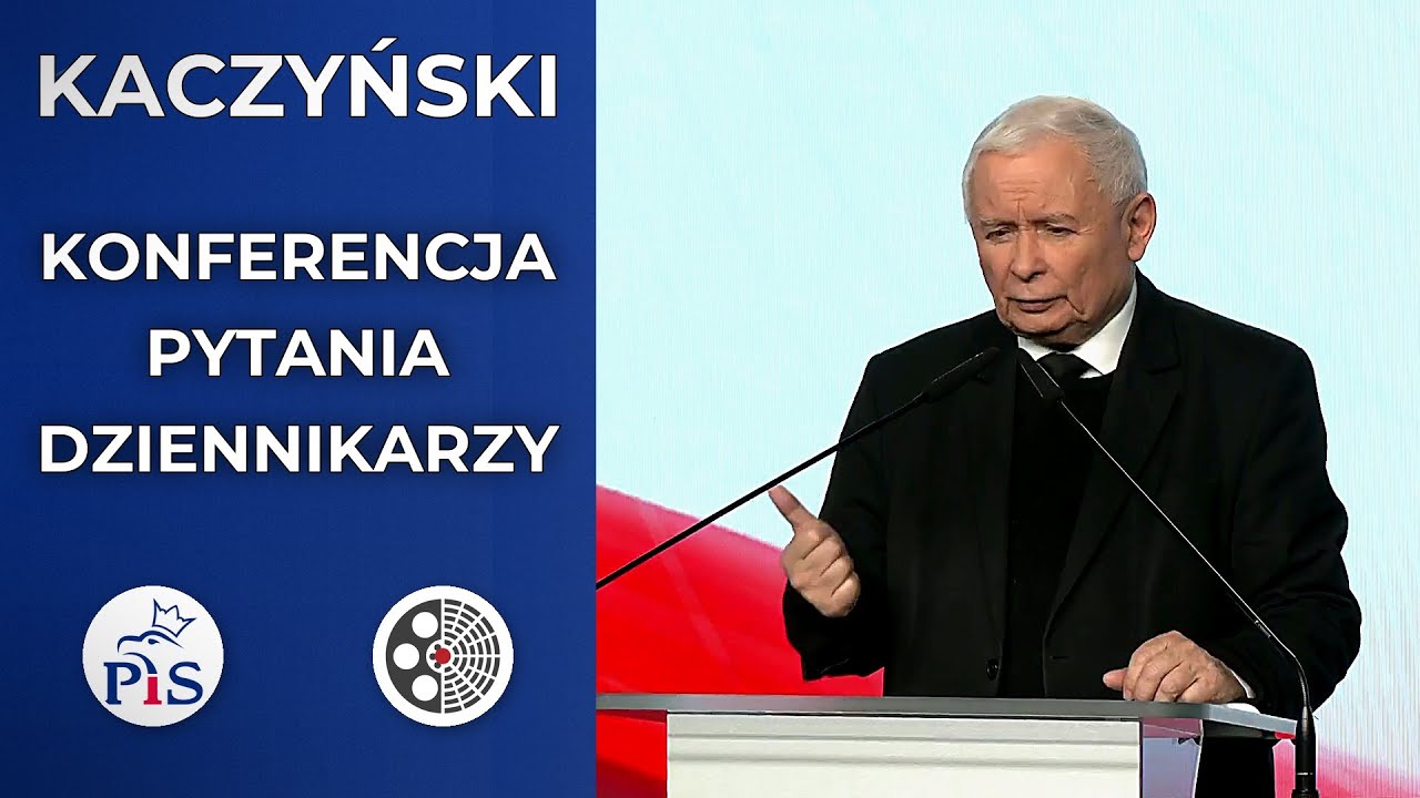 Jarosław Kaczyński: Konferencja - pytania dziennikarzy