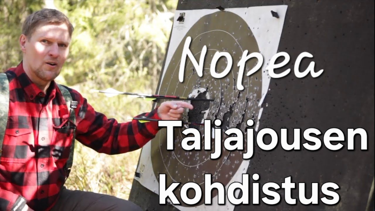 Taljajousen kohdistaminen