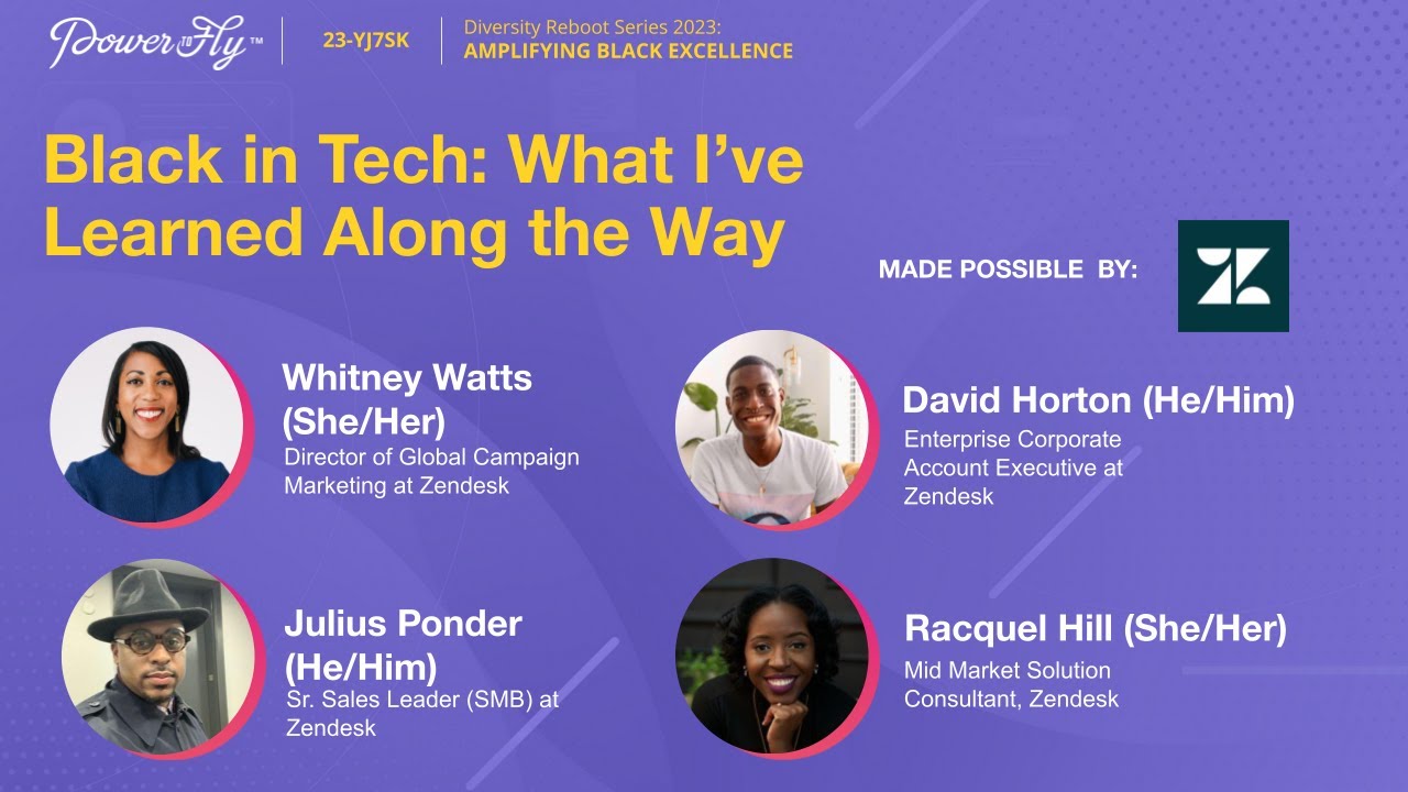 Day 2 - Black in Tech: What I&rsquo;ve Learned Along the Way