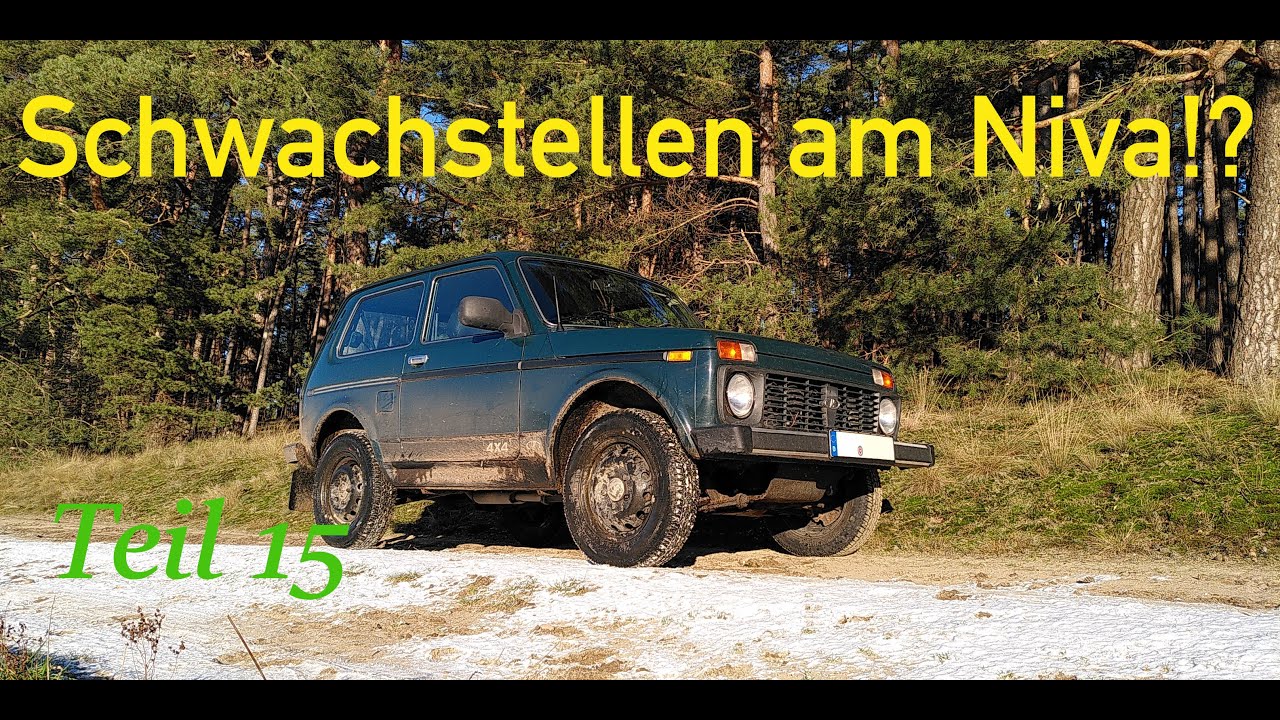 Schwachstellen am Niva 015: Spurstangen und Spureinstellung