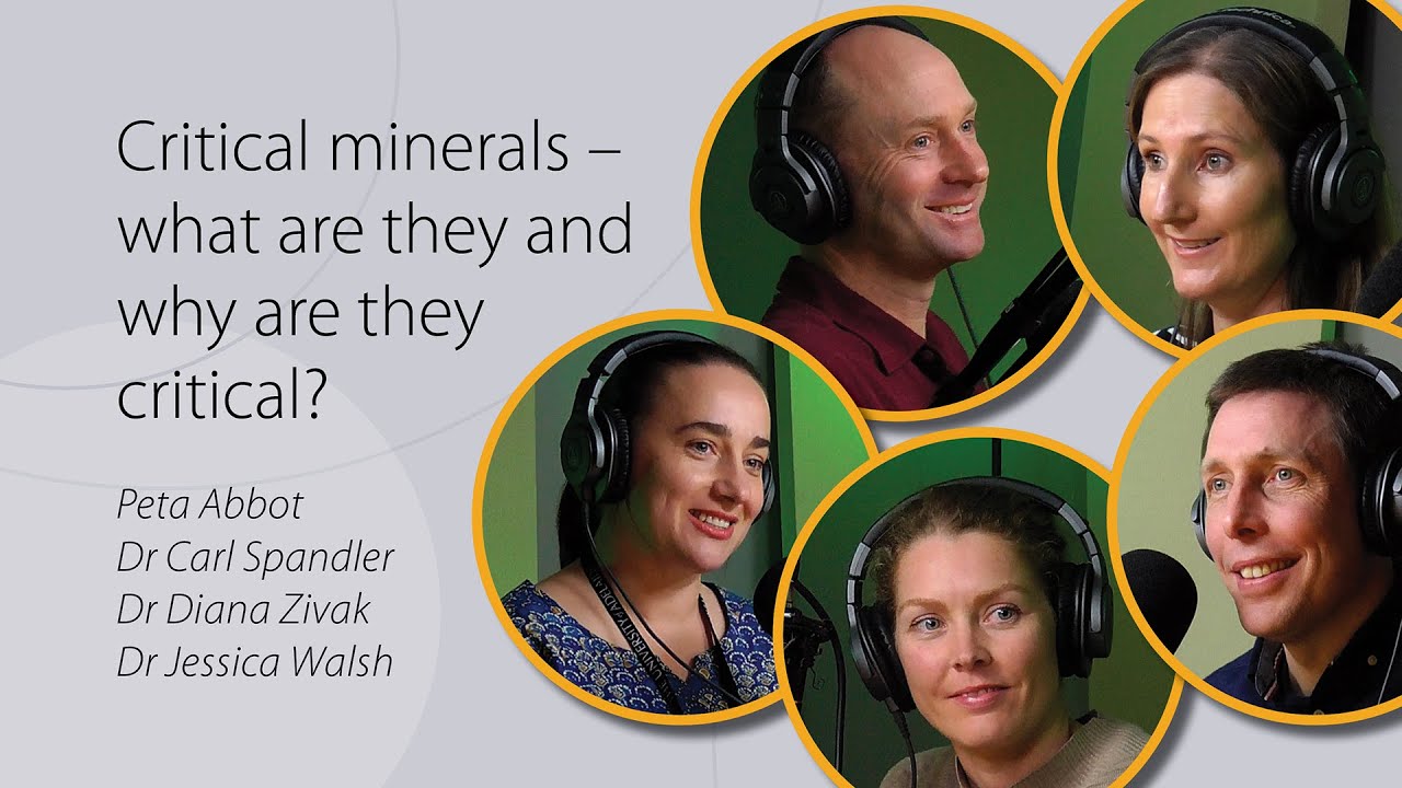 GSSA TALKS: Critical Minerals - what are they and why are they critical?