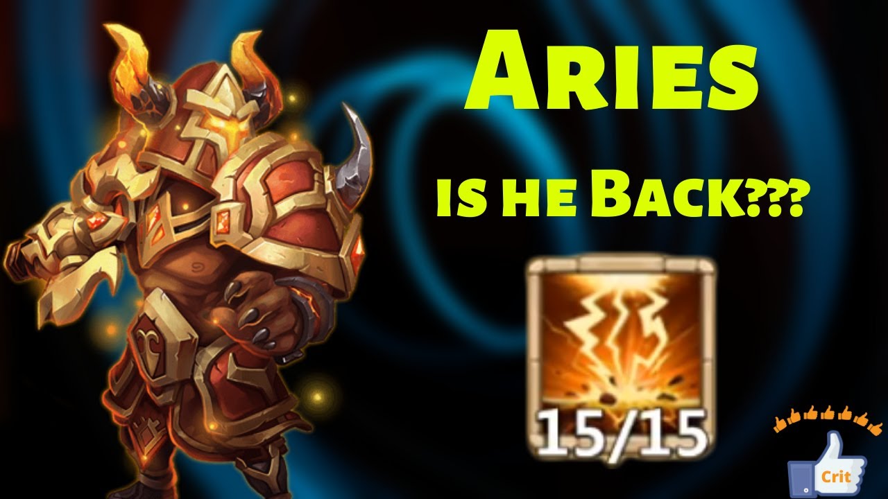 Aries | Skill 15 | Is he still usable??? | Castle Clash