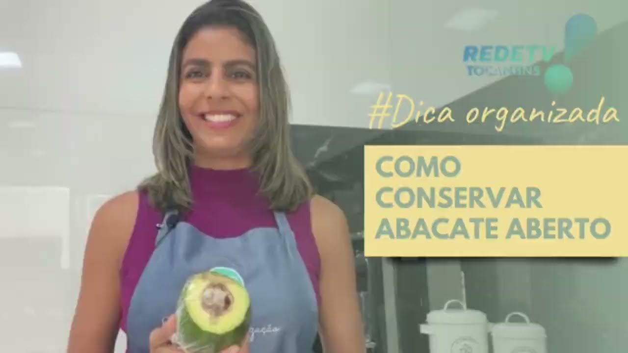 Como conservar abacate aberto #dicas