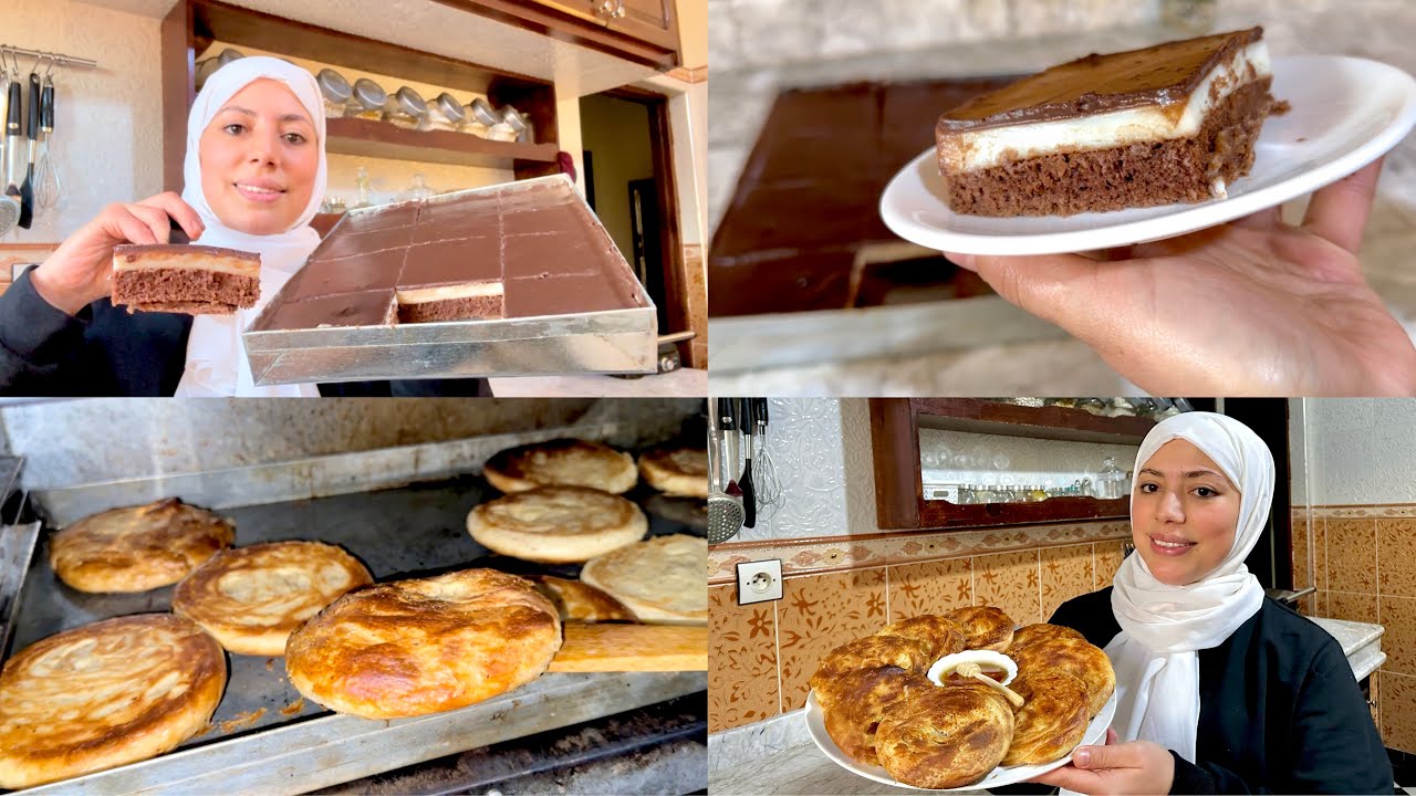 هالوصفات لتفرحي بهم وليداتك😍كيكة شكولاته ب3 طبقات بدون كريمة بدون شانتيه اقتصادية ملوي بحال كرواصة