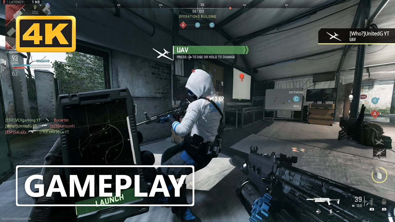 CoD Modern Warfare 2 Multiplayer Gameplay 4K (No Commentary)