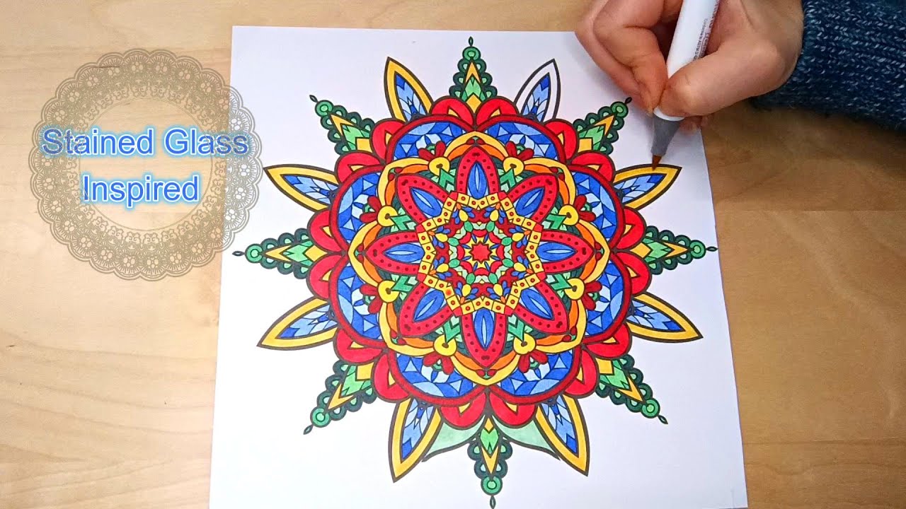 🌟 Soothing Mandala Coloring ASMR | Meditative Music for Deep Relaxation