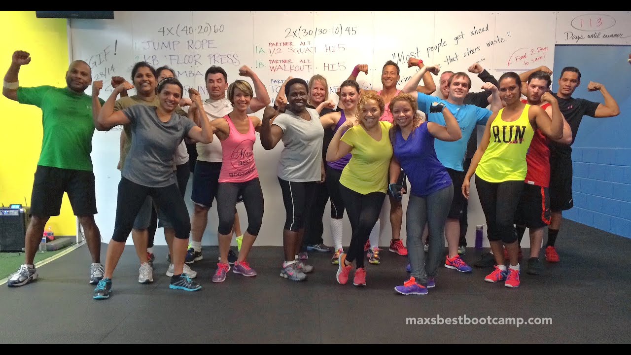 Lose Weight Burn Fat at Max's Best Bootcamp