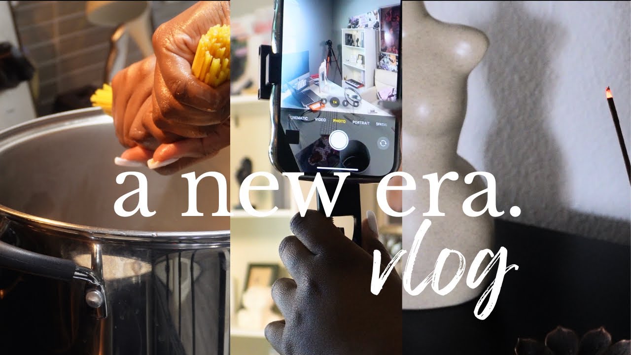 In My Productive Era 💗 | cleaning, cooking, filming & gratitude for 100 subs!