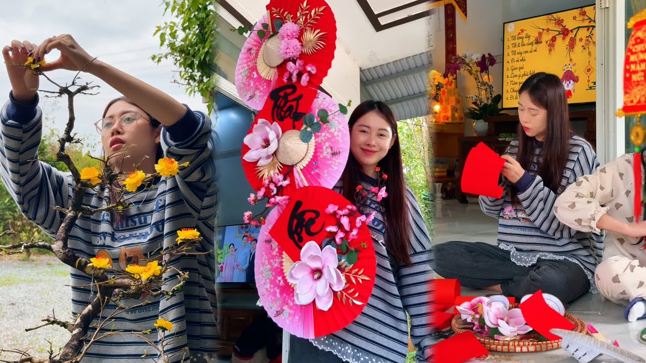 Dọn Nhà Trang Trí Tết Cùng Việt Phương Thoa
