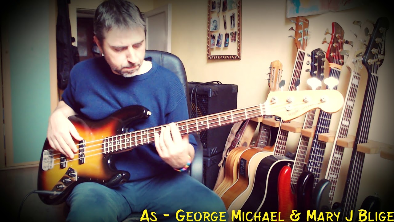 As - George Michael & Mary J Blige [Bass cover]