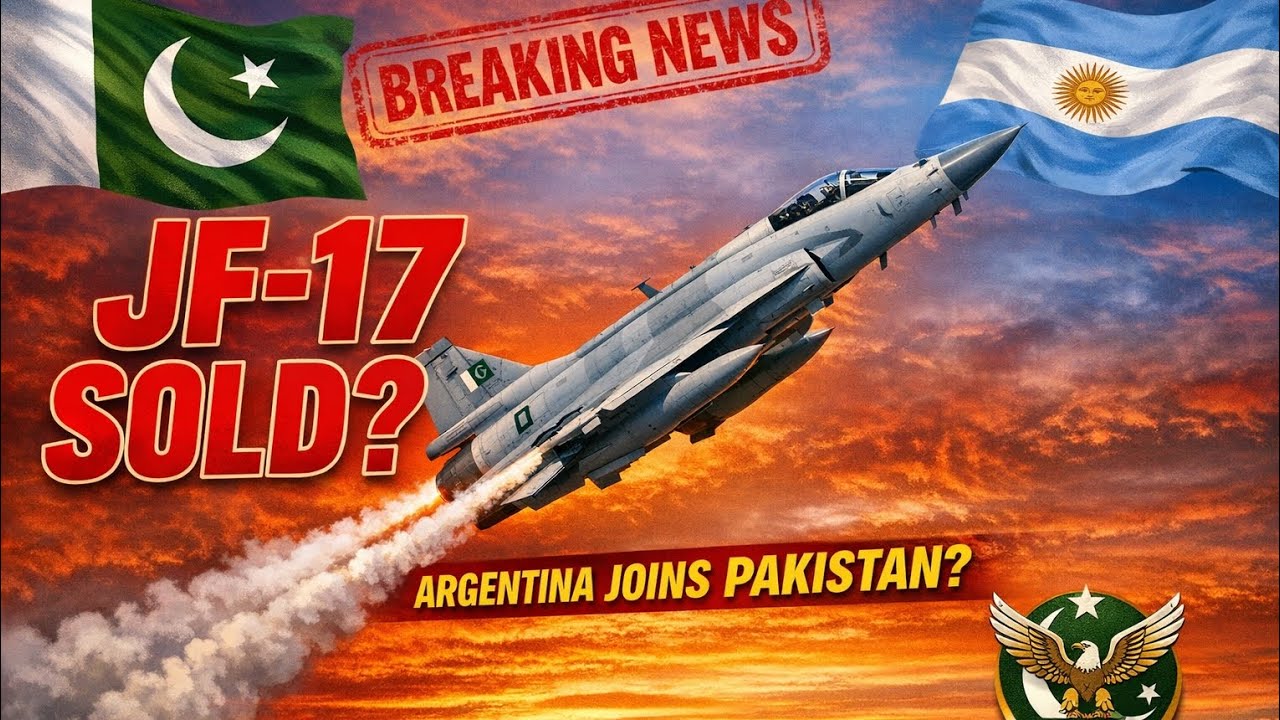 JF-17 SOLD to Argentina? 🇵🇰✈️🇦🇷 | Breaking Defense News | PAC Big Export Deal?