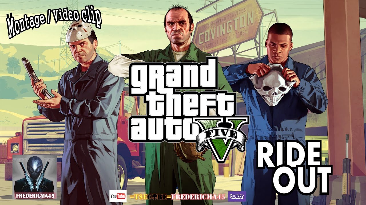 Ride Out - Kid Ink, Tyga, Wale, YG, Rich Homie Quan / GTA 5 fan made