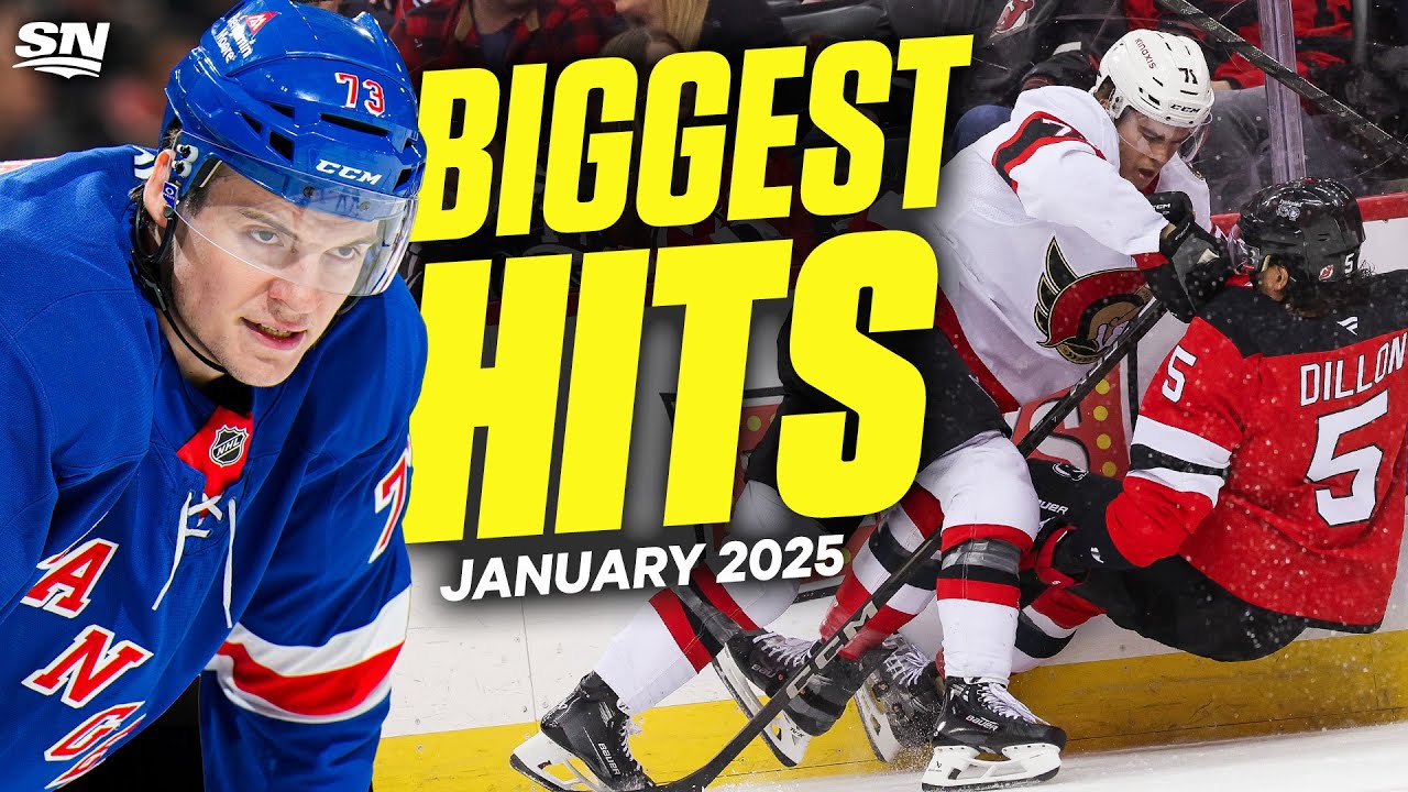 BIGGEST NHL Hits Of January 2025