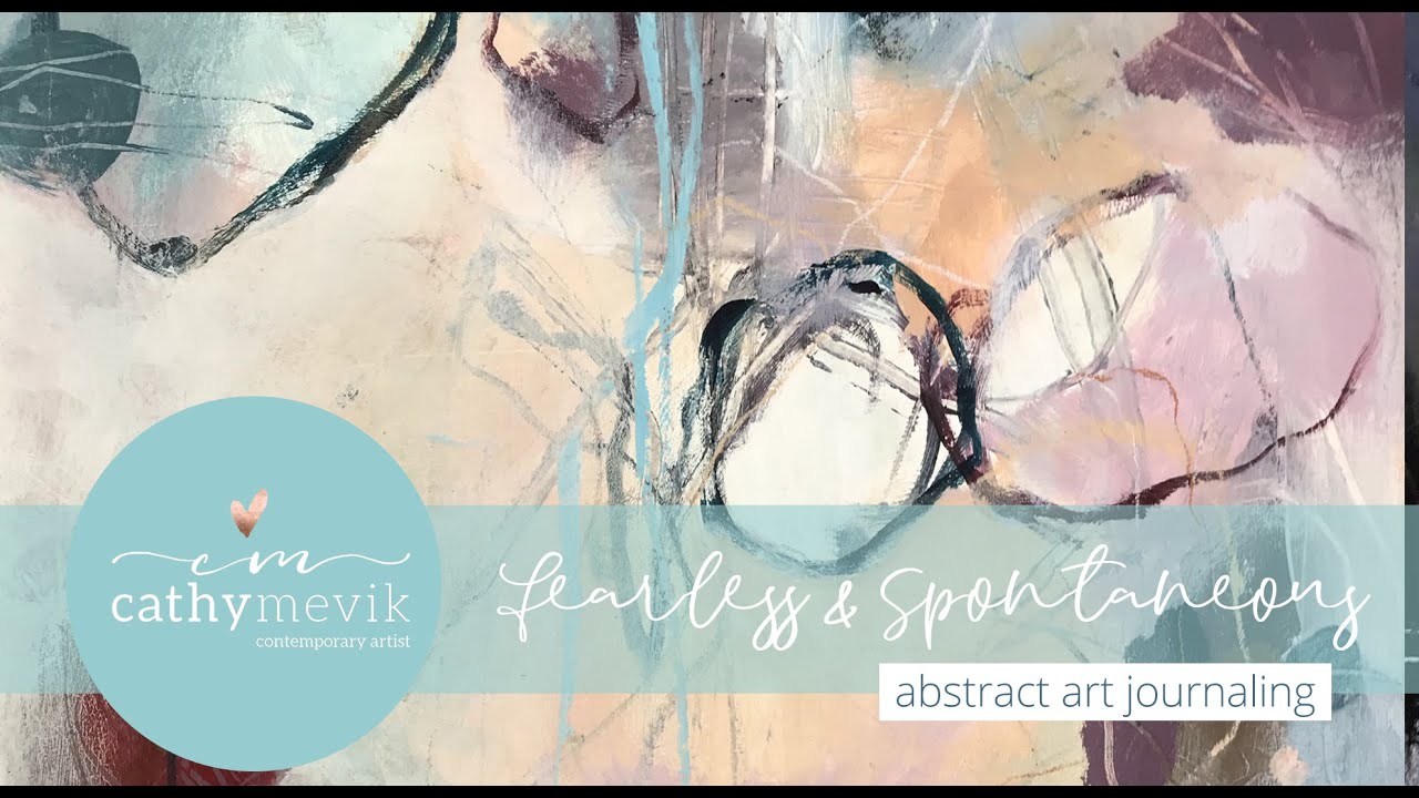 Abstract Art and Mark Making #2 | Abstract art journal page