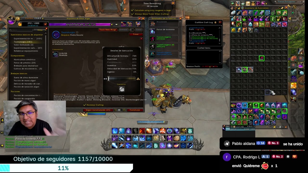 Alquimia para ganar oro wow #lordmax