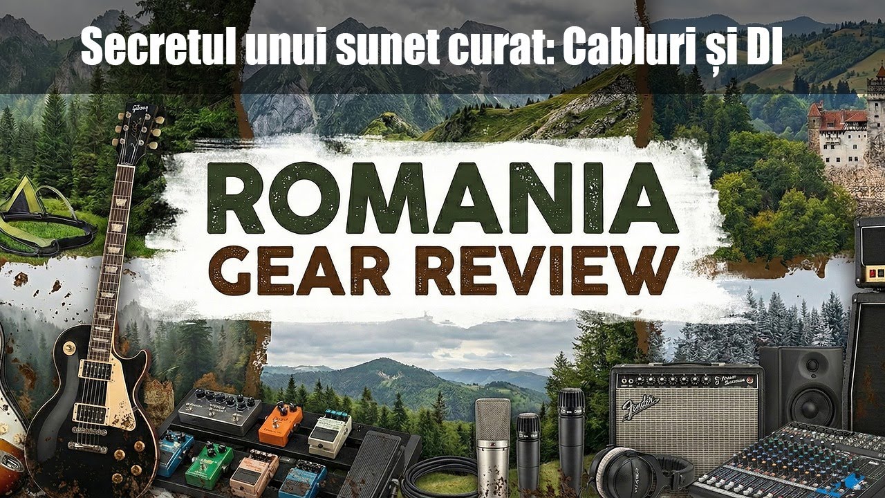 Atelierul de Tone #2. Secretul unui sunet curat: Cabluri și DI