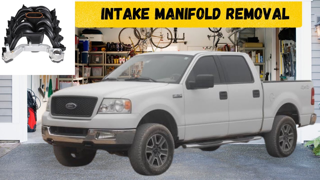 снятие впускного коллектора Ford F150 4.6 и 5.4
