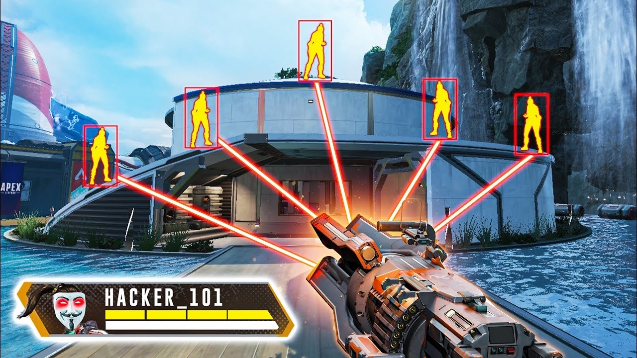 24 минуты смертей и банов читеров в Apex Legends