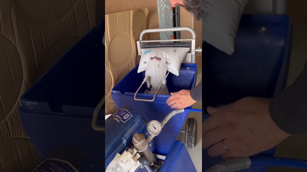 🔥Enduire &agrave; l'airless Graco avec le Bagar airliss SG I Beissier