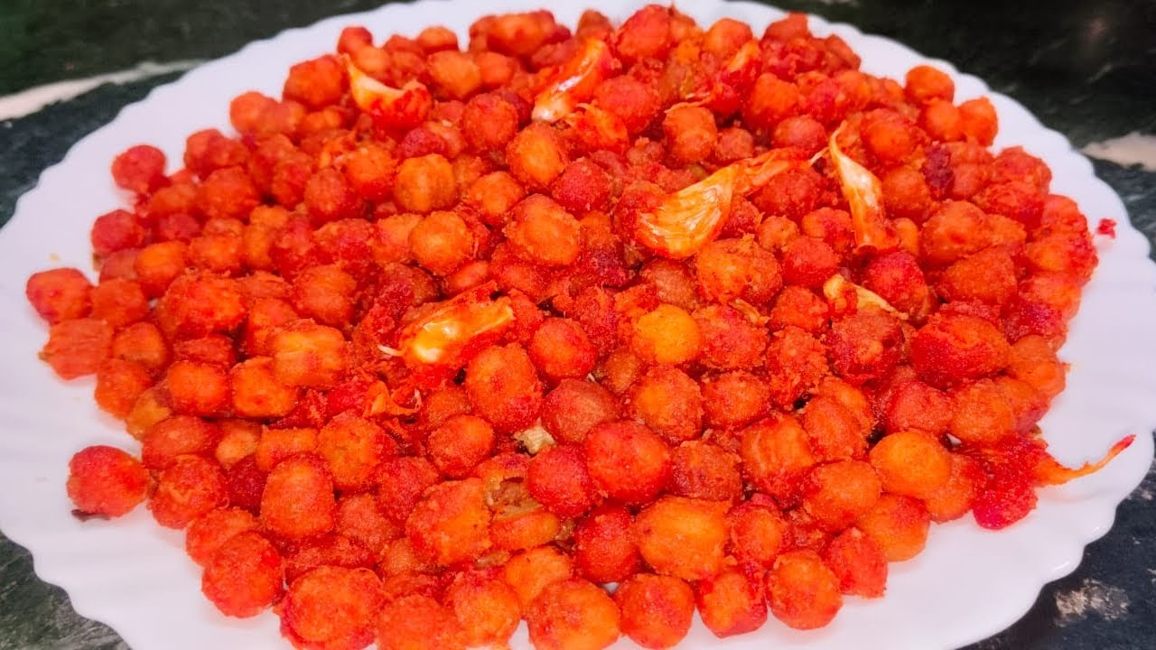 Dhaba style chana lasun fry...chana fry recipe.... ramdan special 