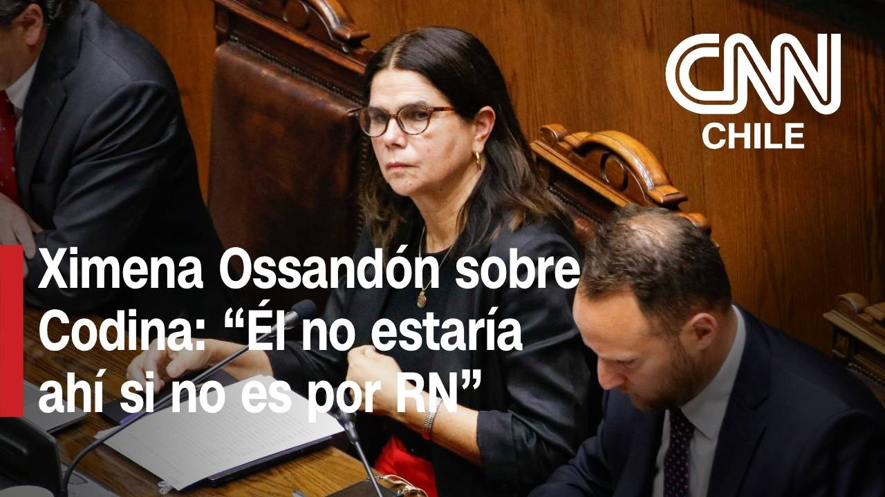 Ximena Ossandón y nombramiento de Codina de delegado presidencial: 