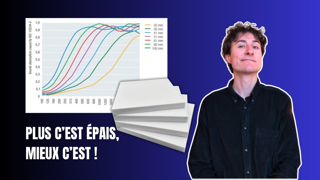 Mousses acoustiques : comment bien les utiliser (et éviter les pièges)