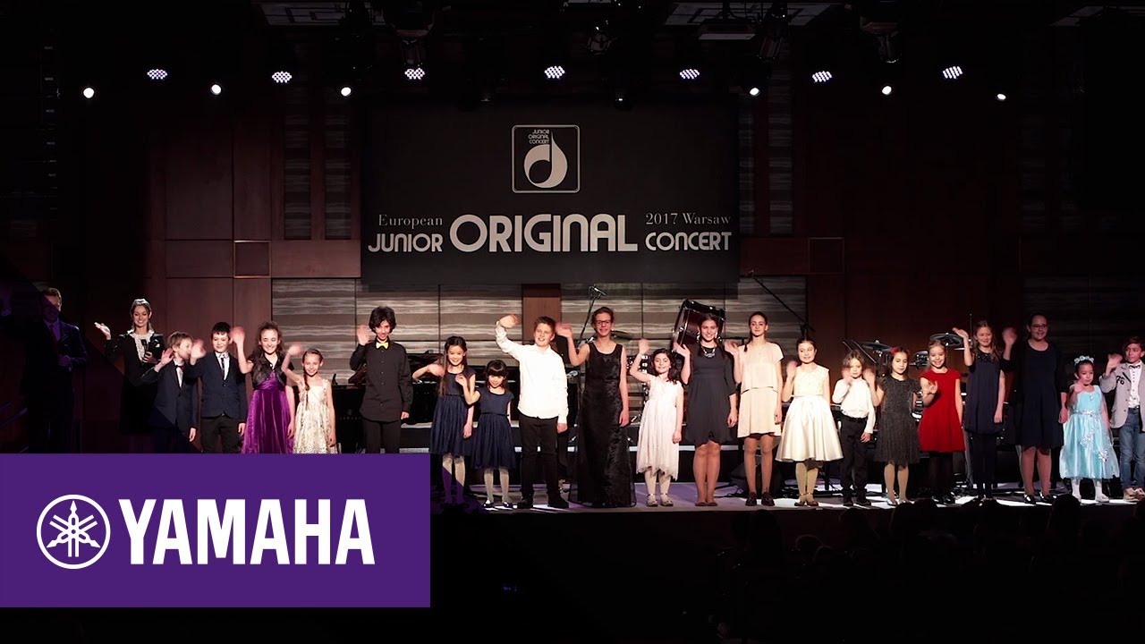 10th European Junior Original Concert in Warsaw | Music School | Yamaha Music | Polski