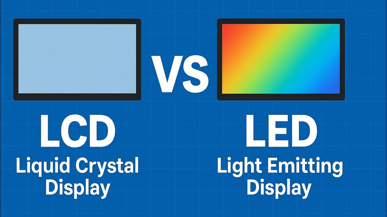 Comparison Between LCD Vs LED Display in Digital Electronics 