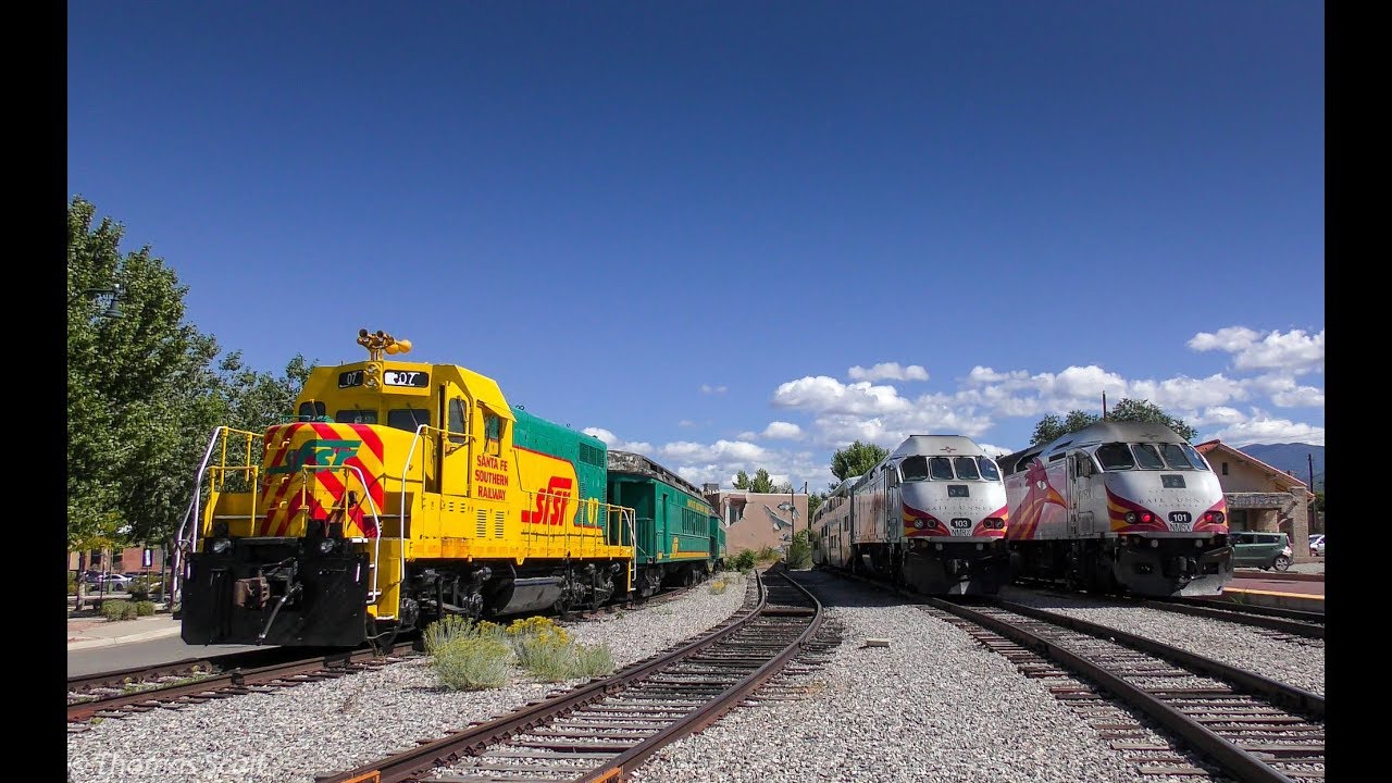 Santa Fe Southern Railway from Santa Fe to Lamy, NM Preview