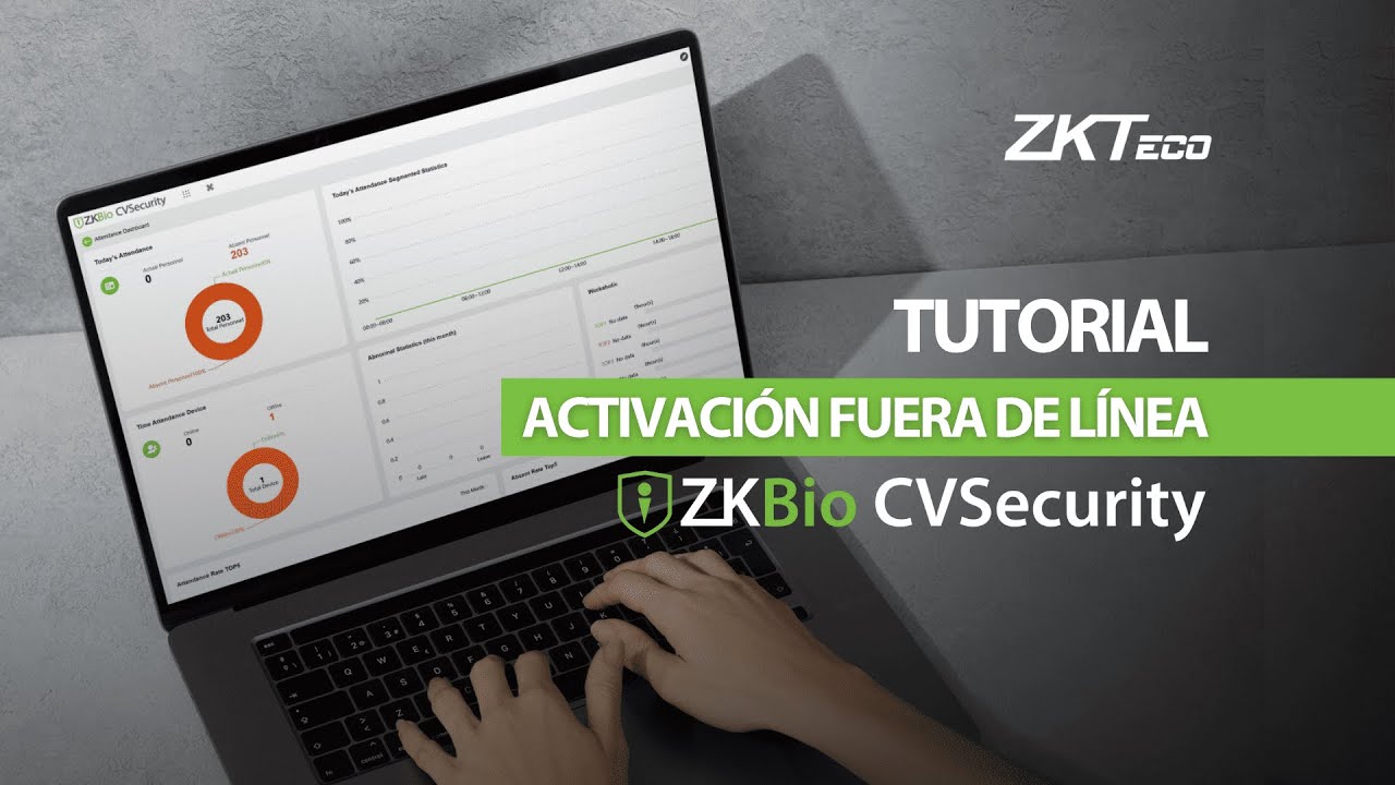 TUTORIAL | Activación de fuera de línea ZKBio CVSecurity - ZKTeco