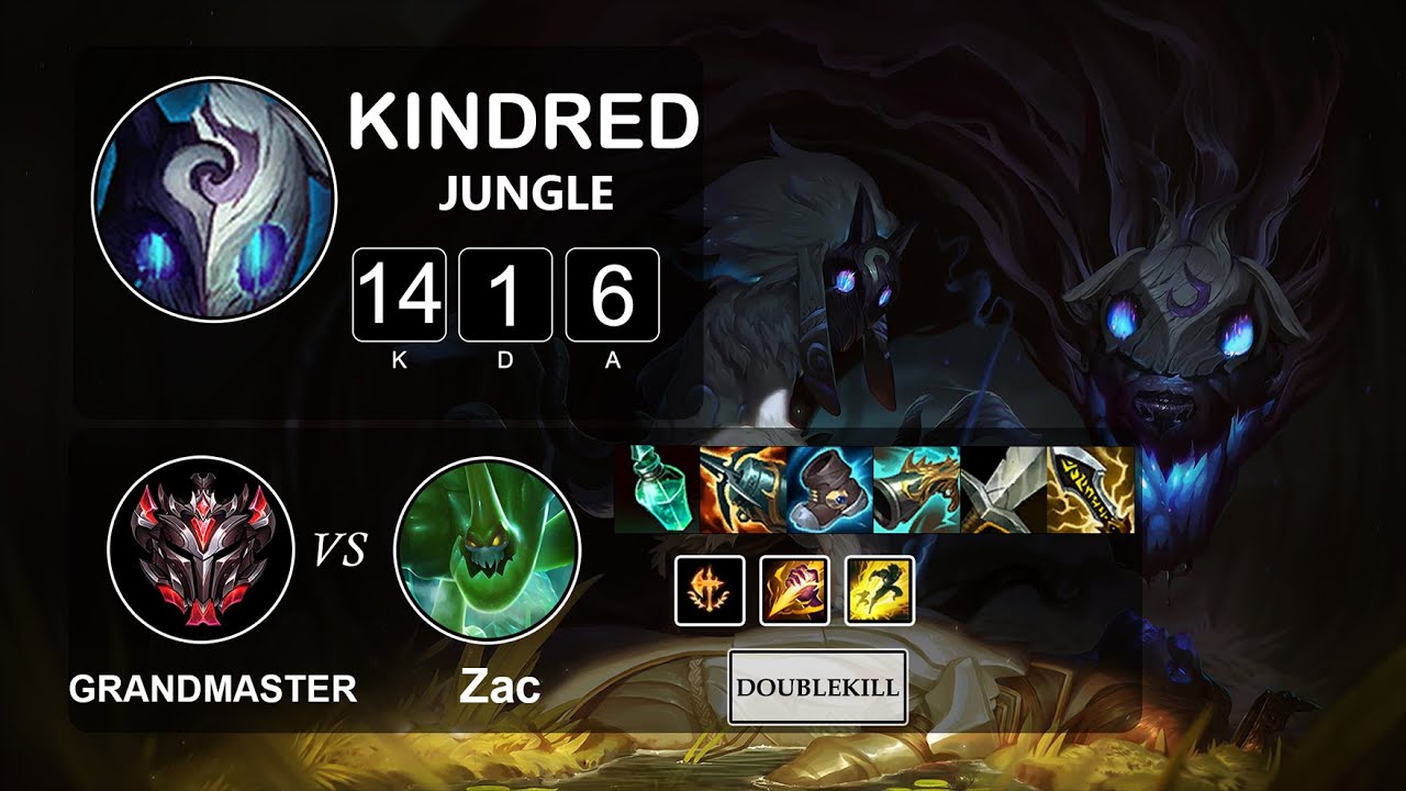 Jungle Kindred vs Zac - LOL LAN Grandmaster Season 11 Patch 11.20
